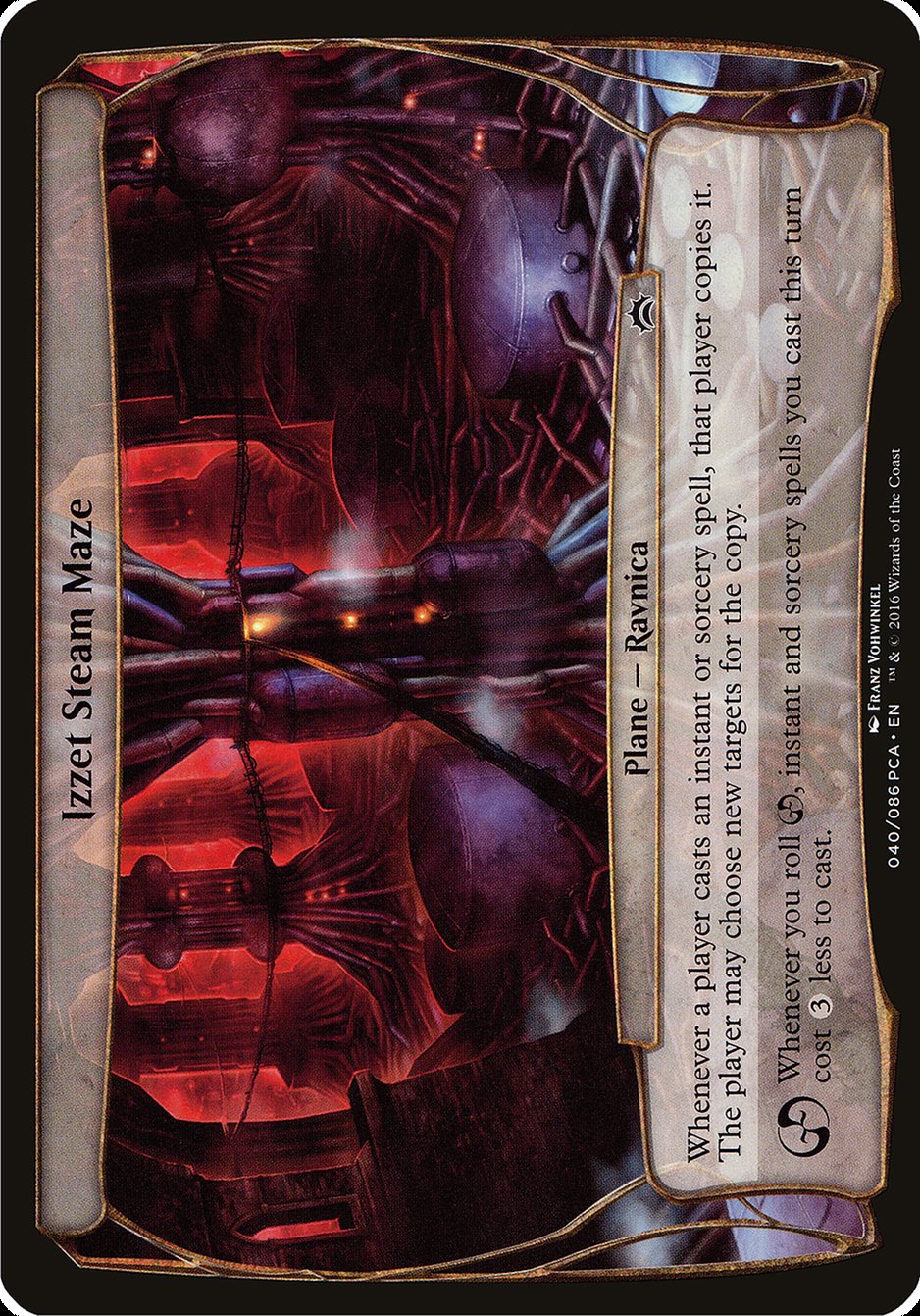 Izzet Steam Maze  (Oversize Cards)  | Good Games Adelaide SA