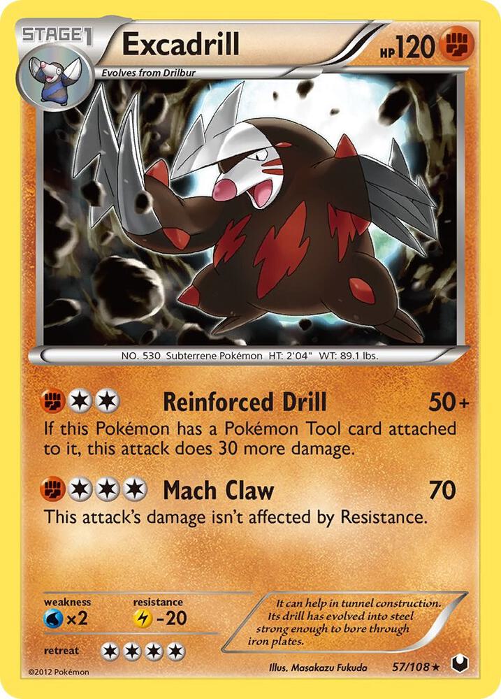 Excadrill 57 57/108 (Dark Explorers)  | Good Games Adelaide SA