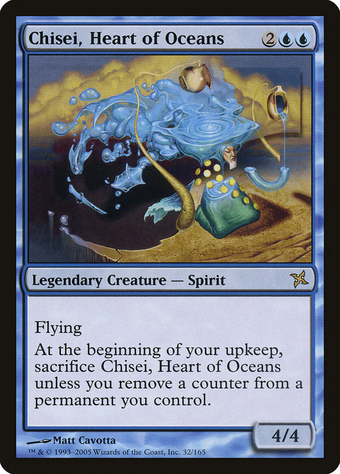 Chisei, Heart of Oceans 32 (Betrayers of Kamigawa)  - Foil | Good Games Adelaide SA