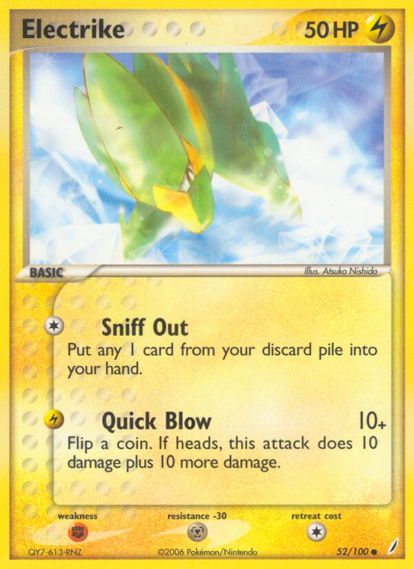 Electrike (52/100) [EX: Crystal Guardians] | Good Games Adelaide SA