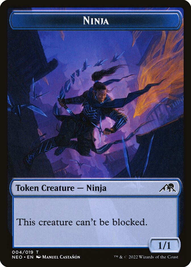 Ninja 4 (Kamigawa: Neon Dynasty)  - Foil | Good Games Adelaide SA