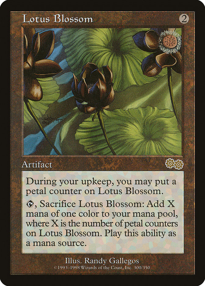 Lotus Blossom [Urza's Saga] | Good Games Adelaide SA