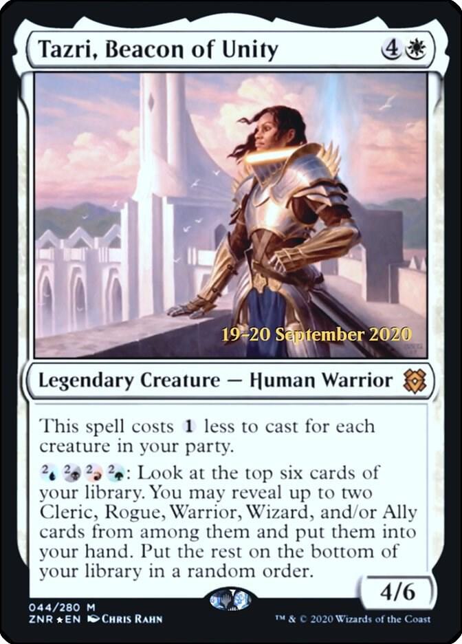 Tazri Beacon of Unity 44 (Prerelease Cards)  - Foil | Good Games Adelaide SA
