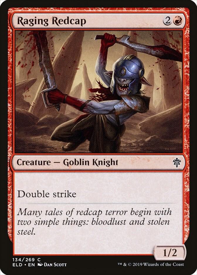 Raging Redcap 134 (Throne of Eldraine)  - Foil | Good Games Adelaide SA