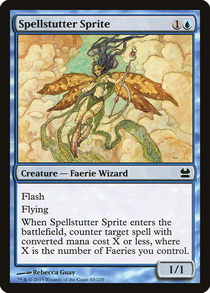 Spellstutter Sprite 65 (Modern Masters)  - Foil | Good Games Adelaide SA