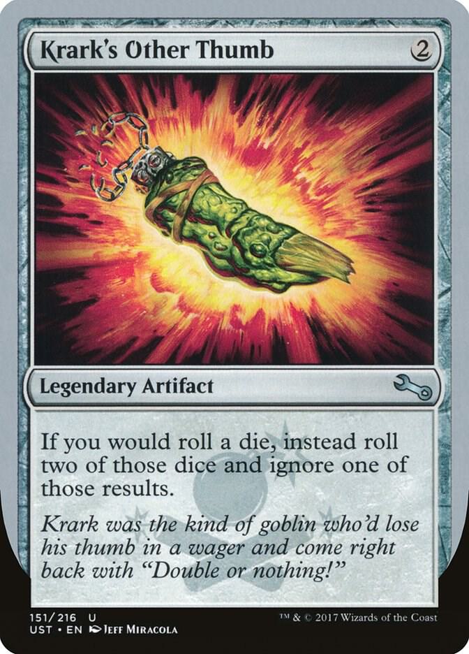 Krarks Other Thumb 151 (Unstable)  - Foil | Good Games Adelaide SA