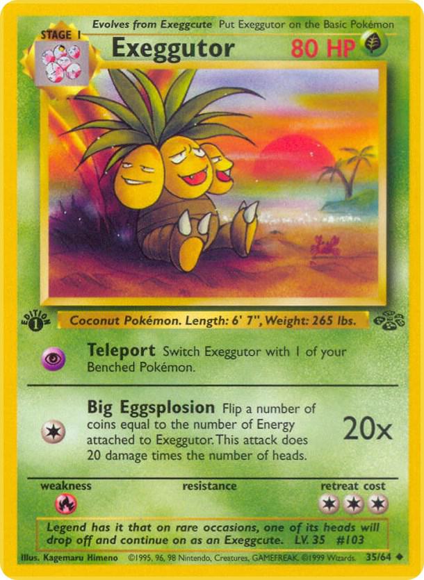 Exeggutor 35/64 (Jungle)  - 1st Edition | Good Games Adelaide SA