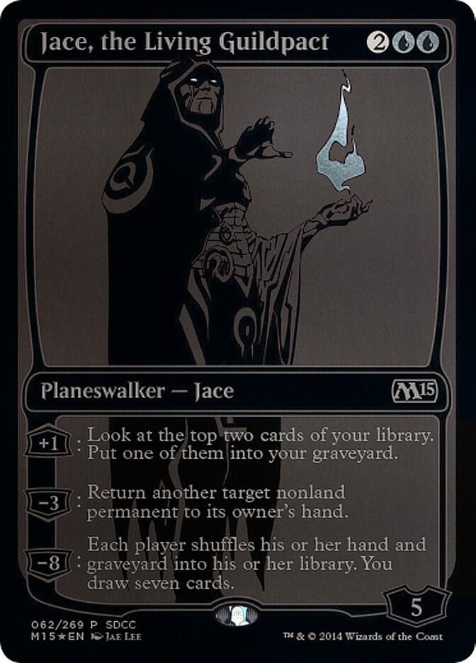 Jace the Living Guildpact SDCC 2014 Exclusive 62 (Media Promos)  - Foil | Good Games Adelaide SA