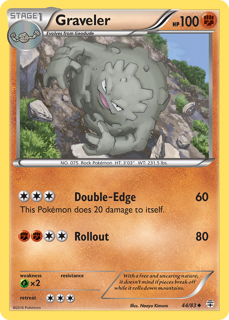 Graveler (44/83) [XY: Generations] | Good Games Adelaide SA