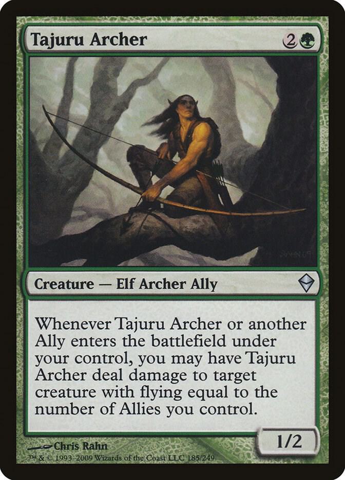Tajuru Archer 185 (Zendikar)  | Good Games Adelaide SA