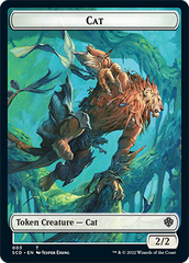 Insect // Cat Double-Sided Token [Starter Commander Decks] | Good Games Adelaide SA