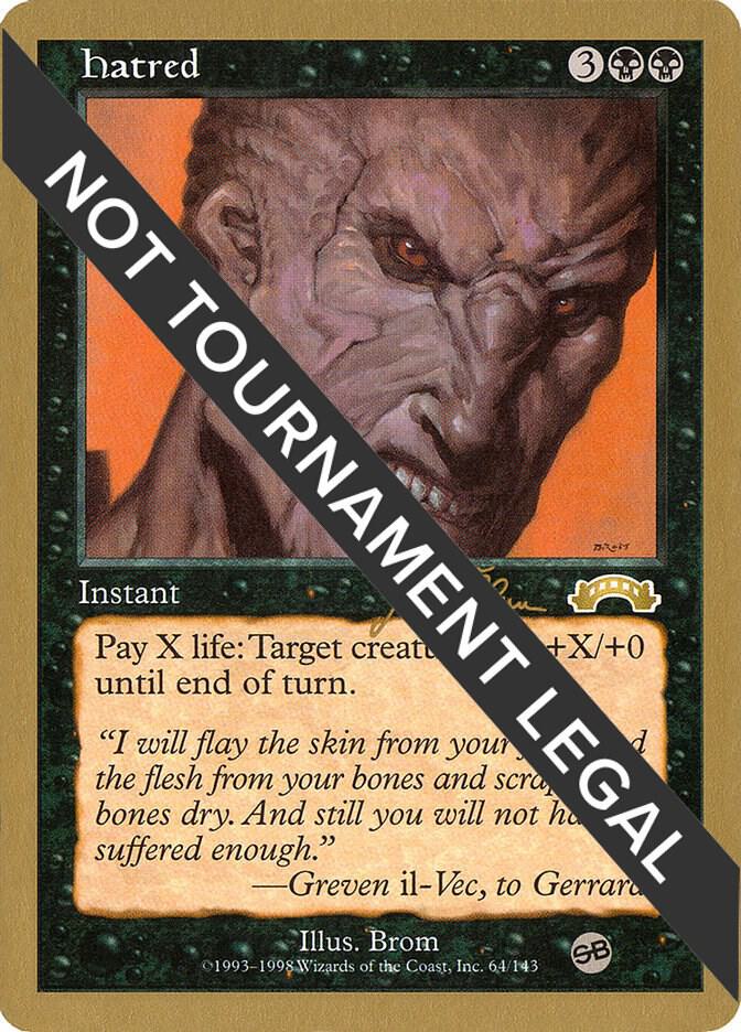 Hatred 1999 Jakub Slemr EXO SB  (World Championship Decks)  | Good Games Adelaide SA