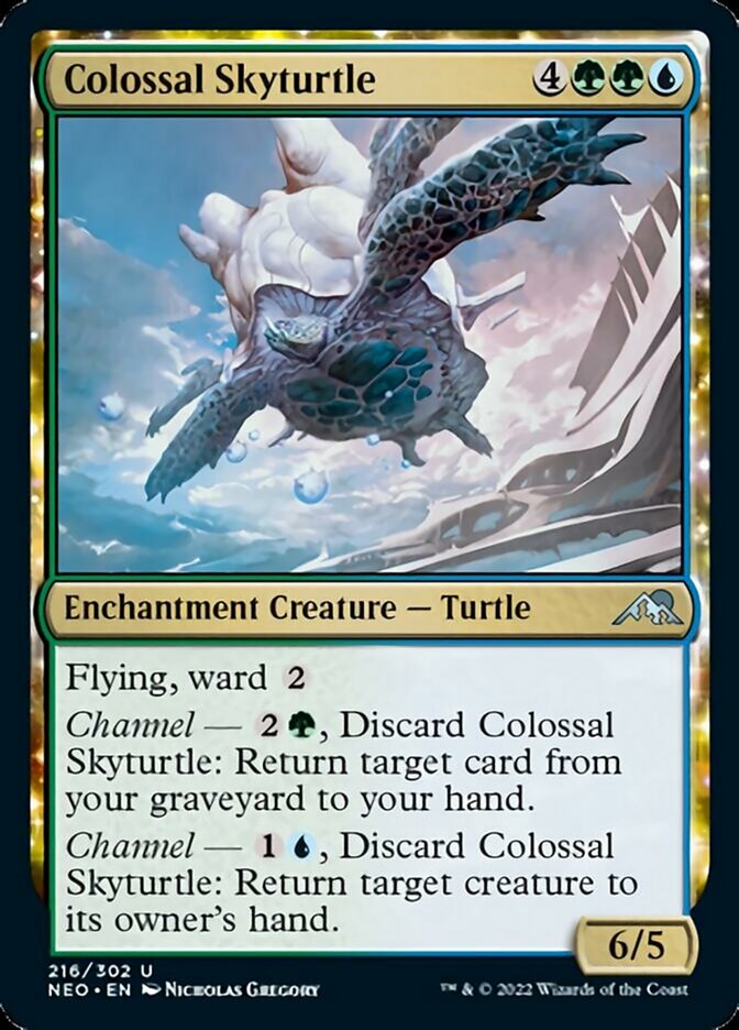 Colossal Skyturtle [Kamigawa: Neon Dynasty] | Good Games Adelaide SA