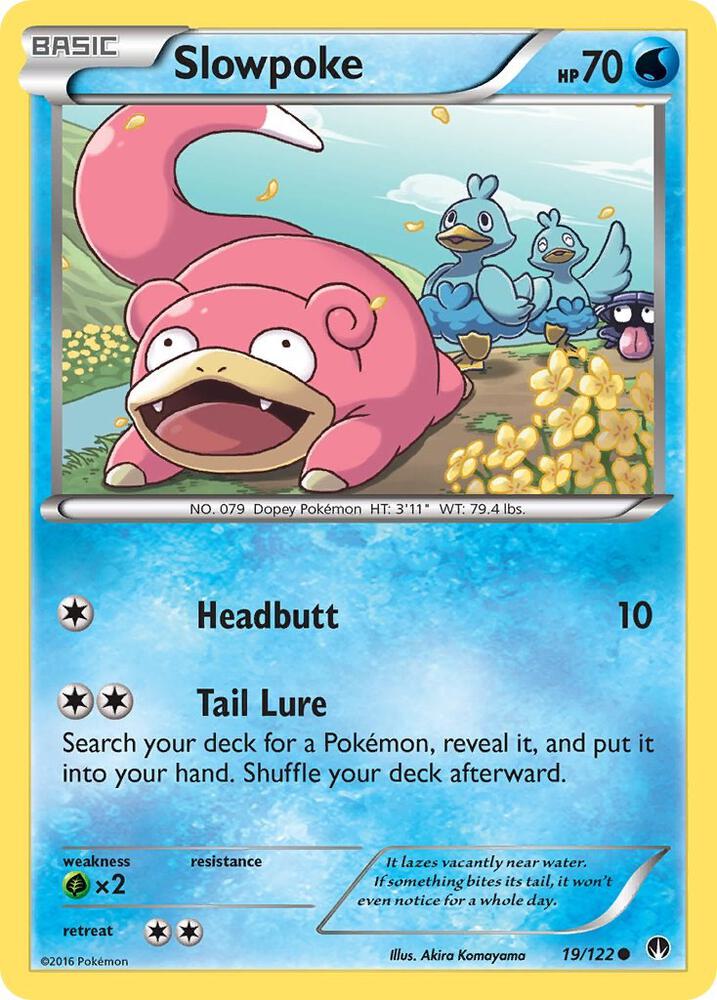 Slowpoke 19/122 (XY - BREAKpoint)  | Good Games Adelaide SA