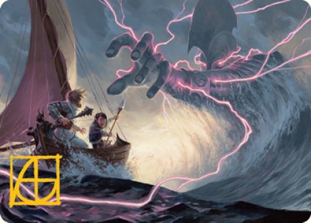 Hall of Storm Giants Art Card (Gold-Stamped Signature) [Dungeons & Dragons: Adventures in the Forgotten Realms Art Series] | Good Games Adelaide SA