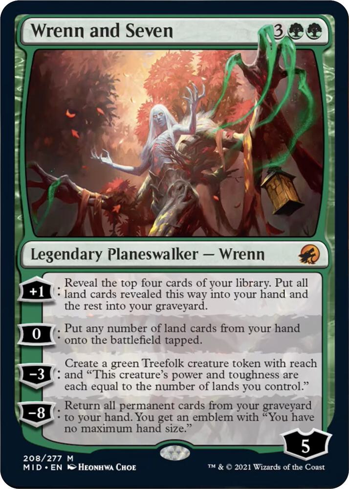 Wrenn and Seven 208 (Innistrad: Midnight Hunt)  | Good Games Adelaide SA