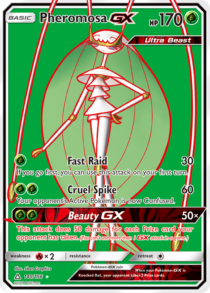 Pheromosa GX (140/156) [Sun & Moon: Ultra Prism] | Good Games Adelaide SA