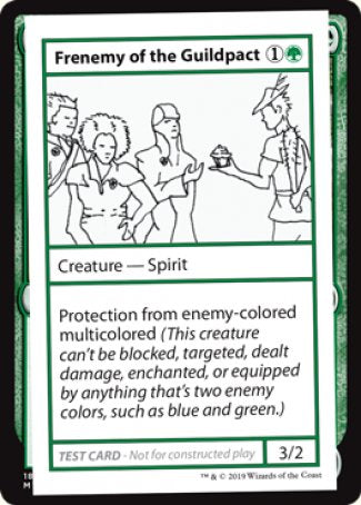 Frenemy of the Guildpact (2021 Edition) [Mystery Booster Playtest Cards] | Good Games Adelaide SA