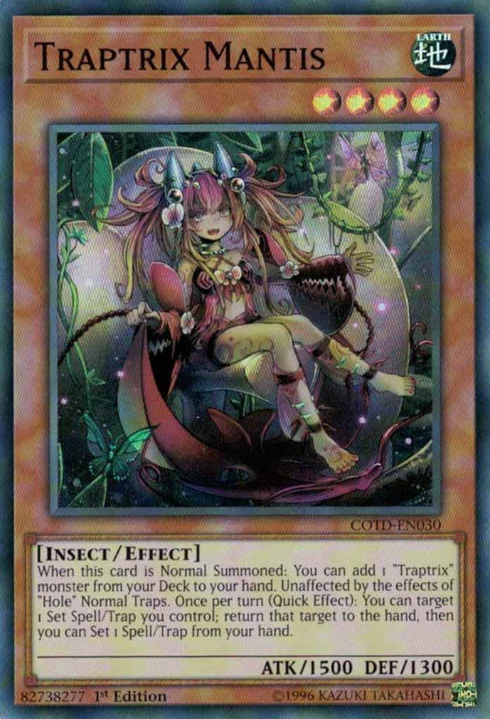 Traptrix Mantis [COTD-EN030] Super Rare | Good Games Adelaide SA