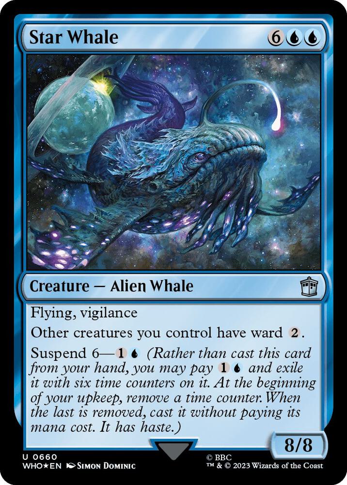 Star Whale 660 (Universes Beyond: Doctor Who)  - Foil | Good Games Adelaide SA
