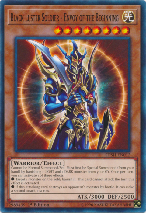 Black Luster Soldier - Envoy of the Beginning [SDSH-EN012] Common | Good Games Adelaide SA