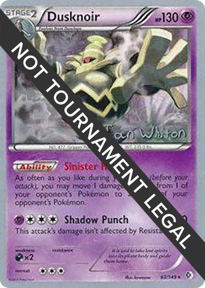 Dusknoir 2013 Ian Whiton 63/149 (World Championship Decks)  | Good Games Adelaide SA