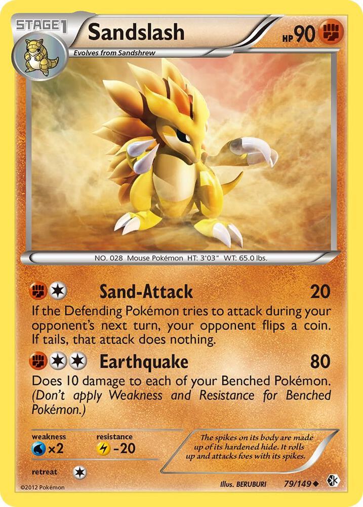 Sandslash 79/149 (Boundaries Crossed)  | Good Games Adelaide SA