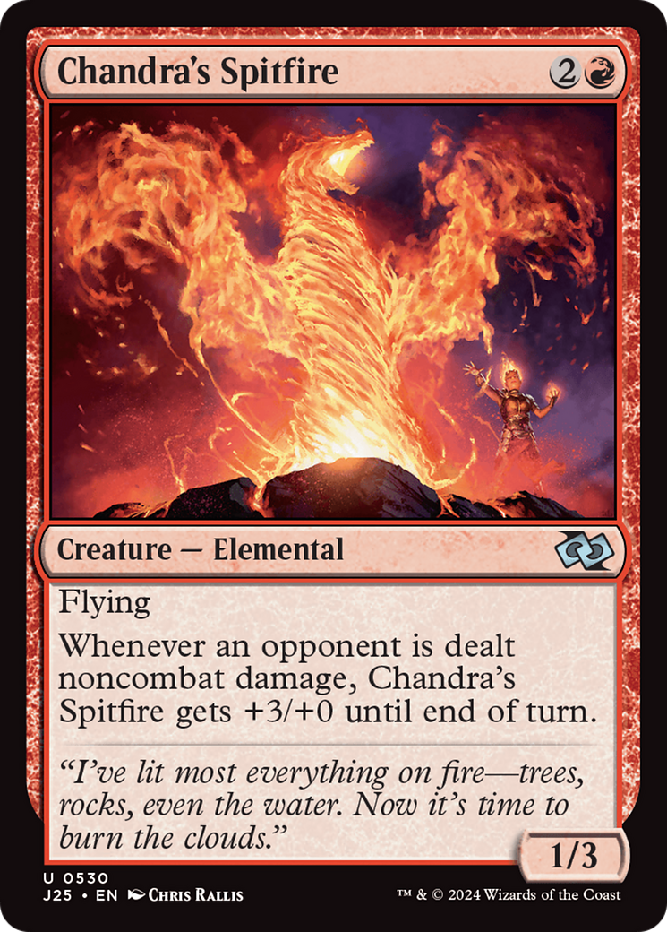 Chandra's Spitfire [Foundations Jumpstart] | Good Games Adelaide SA