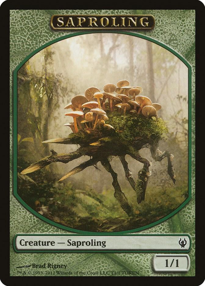 Saproling Token T1 (Duel Decks: Izzet vs. Golgari)  | Good Games Adelaide SA