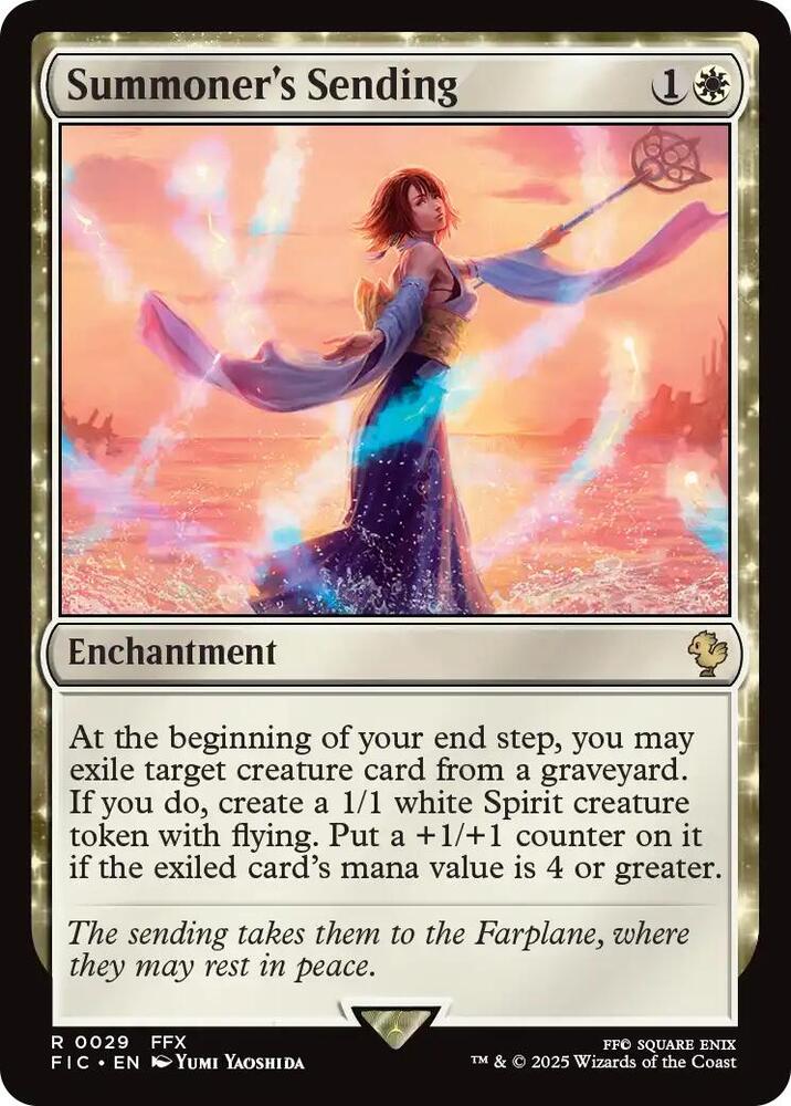 Summoners Sending 29 (Commander: FINAL FANTASY)  - Foil | Good Games Adelaide SA