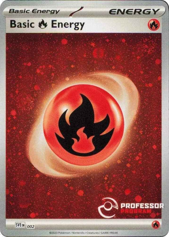 Fire Energy 2023 002 (Professor Program Promos)  - Holofoil | Good Games Adelaide SA