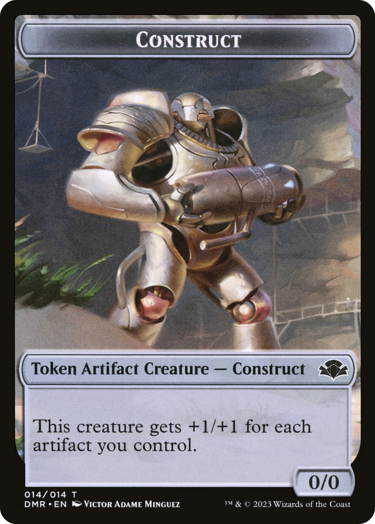 Construct Token [Dominaria Remastered Tokens] | Good Games Adelaide SA
