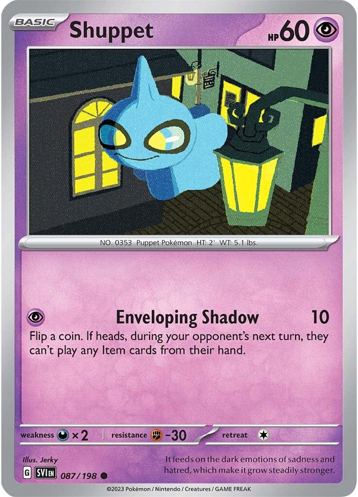Shuppet (087/198) [Scarlet & Violet: Base Set] | Good Games Adelaide SA