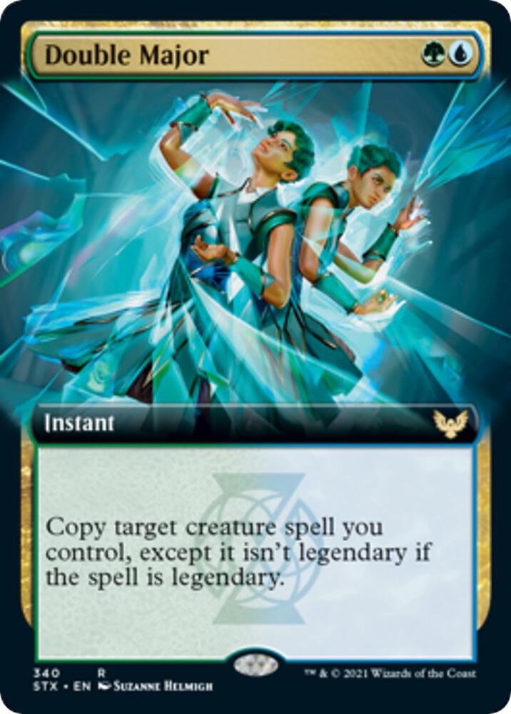 Double Major Extended Art 340 (Strixhaven: School of Mages)  - Foil | Good Games Adelaide SA