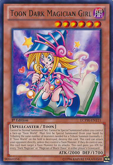 Toon Dark Magician Girl [LCYW-EN111] Rare | Good Games Adelaide SA