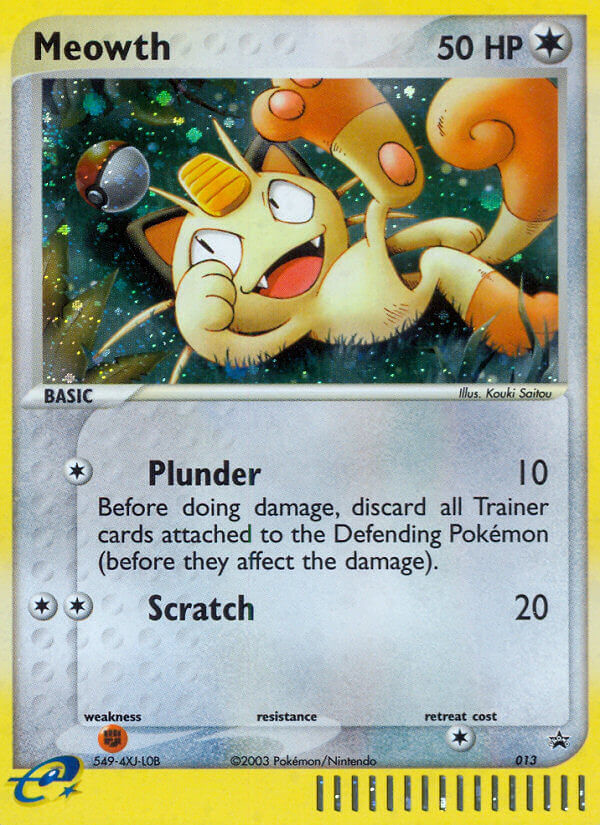 Meowth (013) [Nintendo: Black Star Promos] | Good Games Adelaide SA