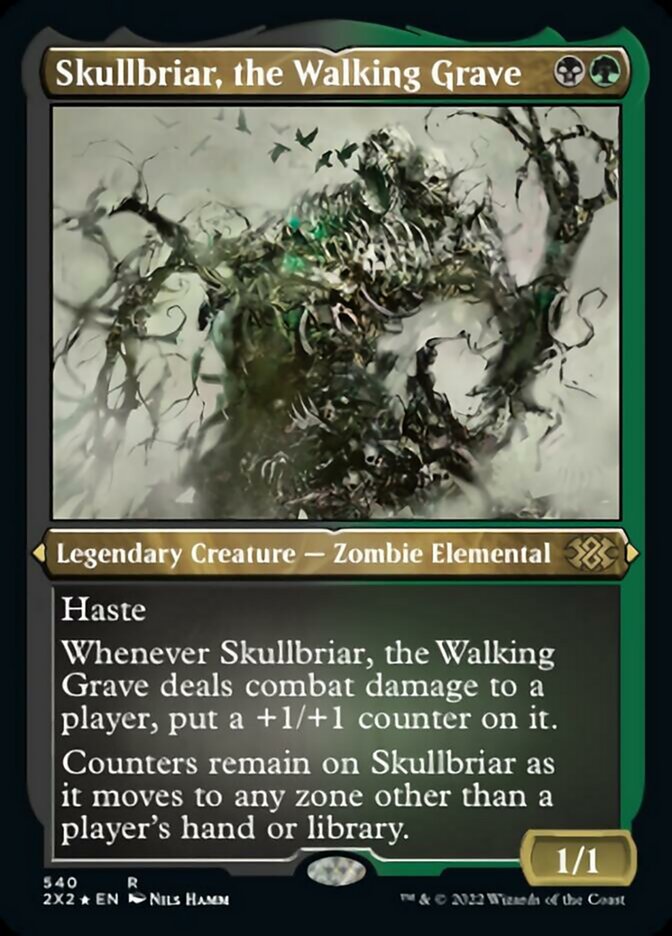 Skullbriar, the Walking Grave (Foil Etched) [Double Masters 2022] | Good Games Adelaide SA