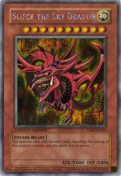 Slifer the Sky Dragon [YMA-EN001] Secret Rare | Good Games Adelaide SA