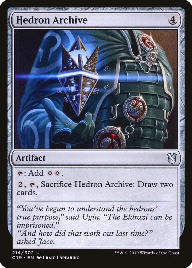 Hedron Archive 214 (Commander 2019)  | Good Games Adelaide SA