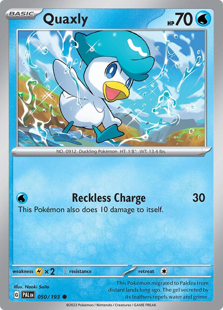 Quaxly 050/193 (SV02: Paldea Evolved)  | Good Games Adelaide SA