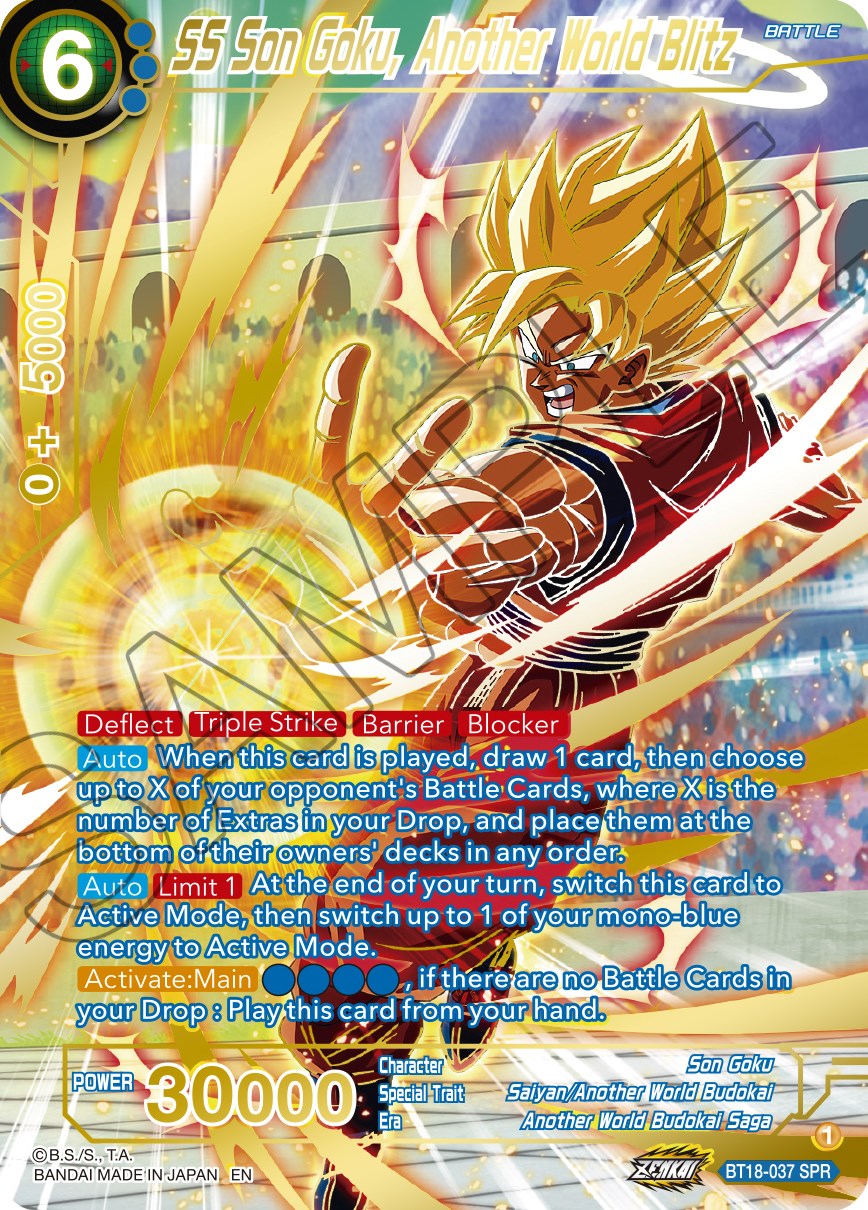 SS Son Goku, Another World Blitz (BT18-037) [Dawn of the Z-Legends] | Good Games Adelaide SA