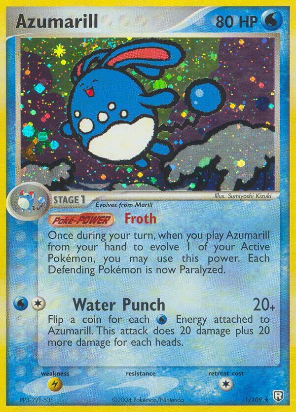 Azumarill (1/109) (Theme Deck Exclusive) [EX: Team Rocket Returns] | Good Games Adelaide SA