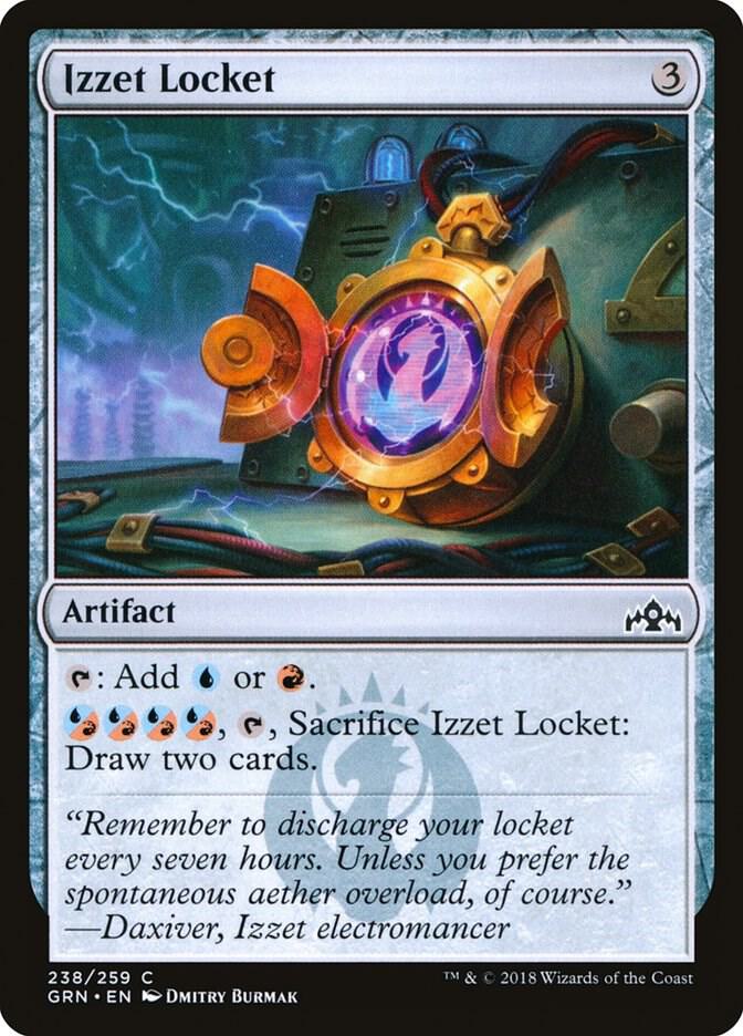 Izzet Locket 238 (Guilds of Ravnica)  - Foil | Good Games Adelaide SA