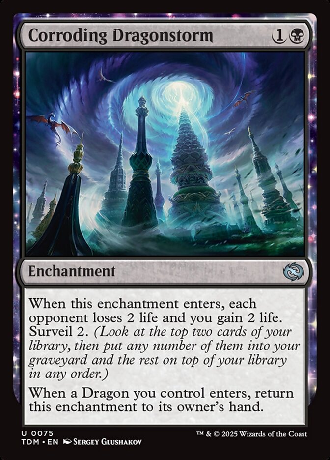 Corroding Dragonstorm 75 (Tarkir: Dragonstorm)  | Good Games Adelaide SA