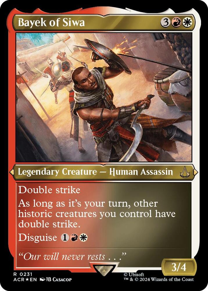 Bayek of Siwa 231 (Universes Beyond: Assassin's Creed)  - Foil | Good Games Adelaide SA