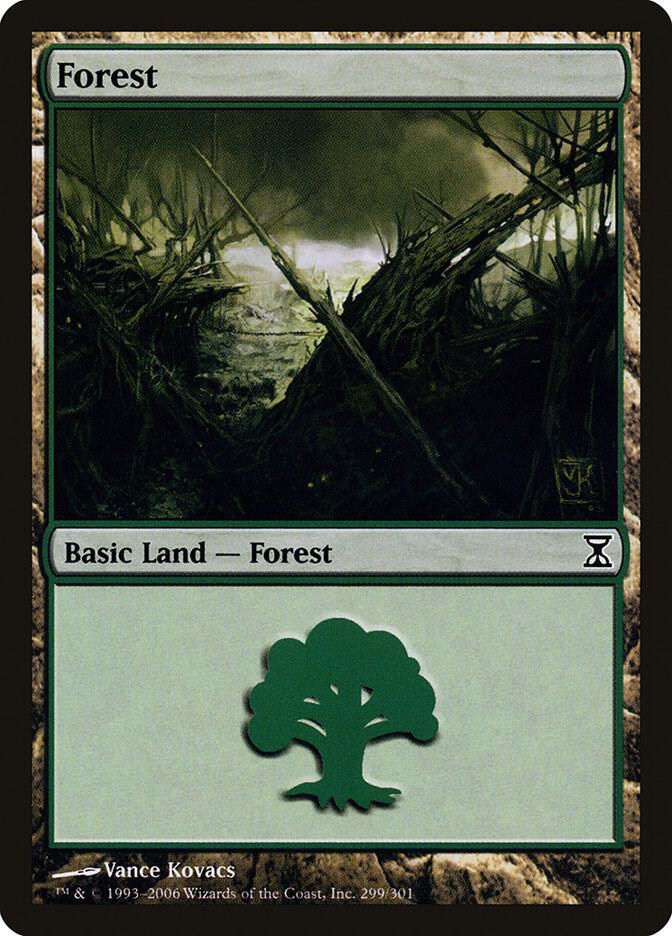 Forest 299 (Time Spiral)  | Good Games Adelaide SA