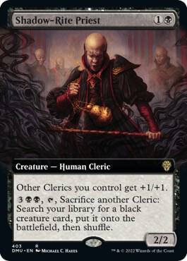 Shadow Rite Priest Extended Art 403 (Dominaria United)  | Good Games Adelaide SA