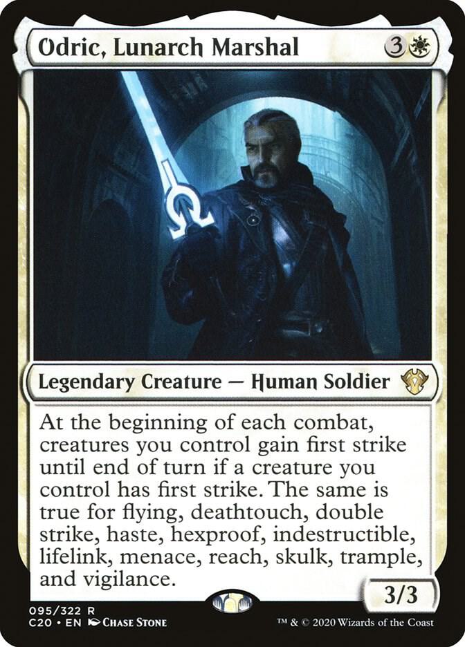 Odric, Lunarch Marshal 95 (Commander 2020)  | Good Games Adelaide SA