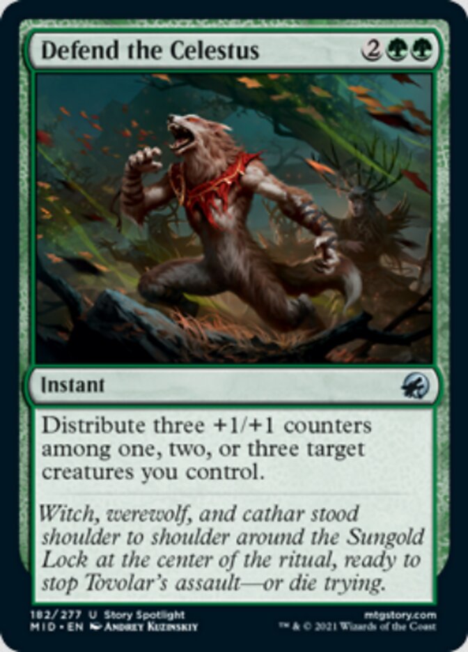 Defend the Celestus [Innistrad: Midnight Hunt] | Good Games Adelaide SA