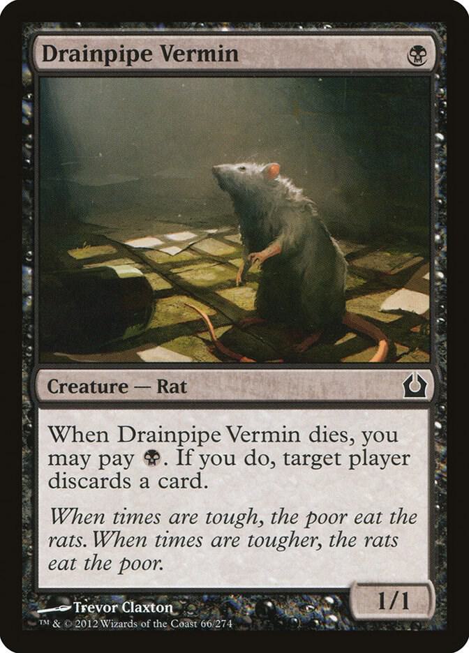 Drainpipe Vermin 66 (Return to Ravnica)  | Good Games Adelaide SA